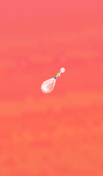 [LINE着せ替え] 大人の雫オレンジジュエリーの画像1