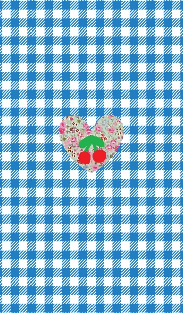 [LINE着せ替え] 小花とチェリーの画像1