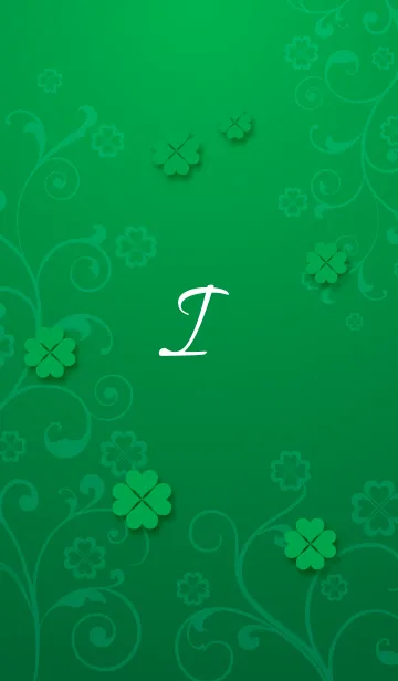 [LINE着せ替え] 大人のクローバー [I]の画像1