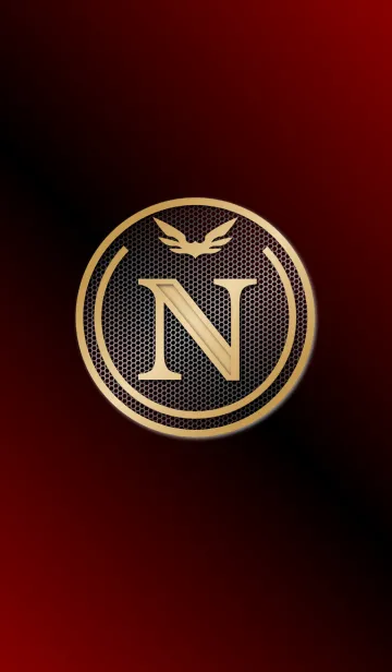 [LINE着せ替え] 開運 Initials 7 "N"(j)の画像1