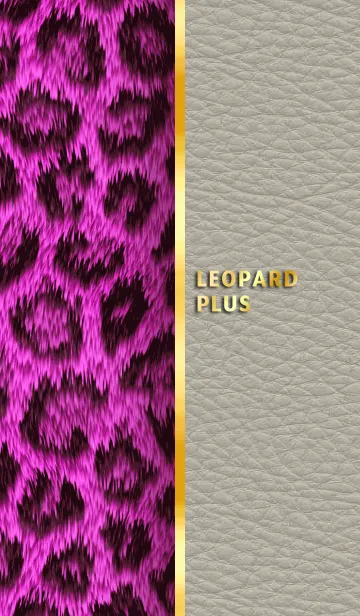 [LINE着せ替え] LEOPARD PLUS 02の画像1