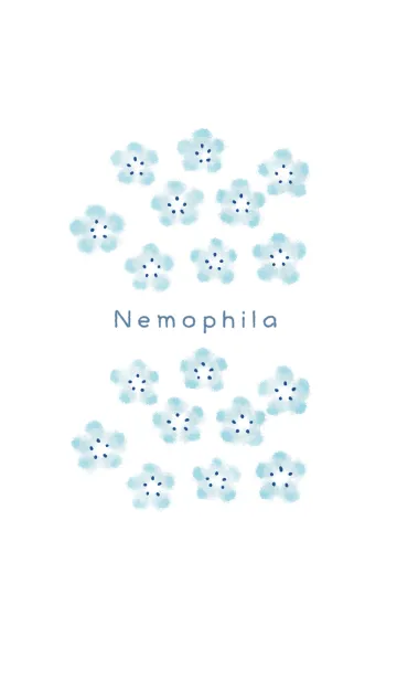 [LINE着せ替え] -Nemophila-の画像1