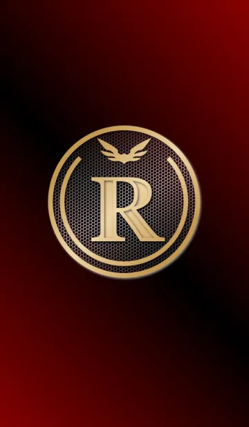 [LINE着せ替え] 開運 Initials 7 "R"(j)の画像1