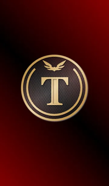 [LINE着せ替え] 開運 Initials 7 "T"(j)の画像1