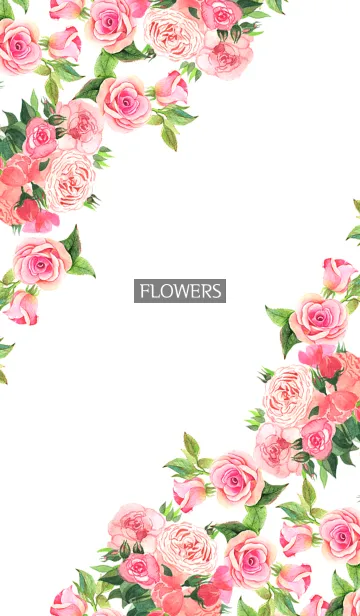 water color flowers_555の着せ替えメイン画像