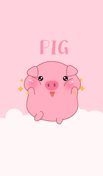[LINE着せ替え] I am Cute Pig Theme (jp)の画像1