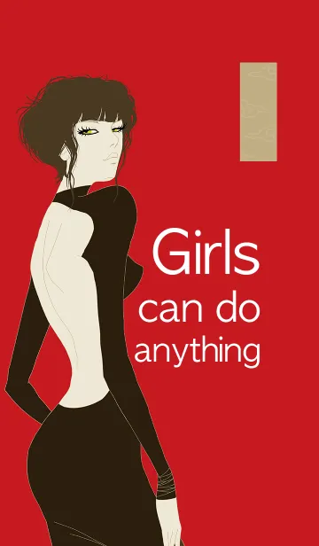 [LINE着せ替え] Girls can do anythingの画像1