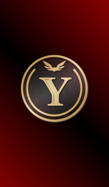 [LINE着せ替え] 開運 Initials 7 "Y"(j)の画像1