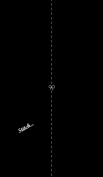オトナステッチ…black ＆ whiteの着せ替えメイン画像
