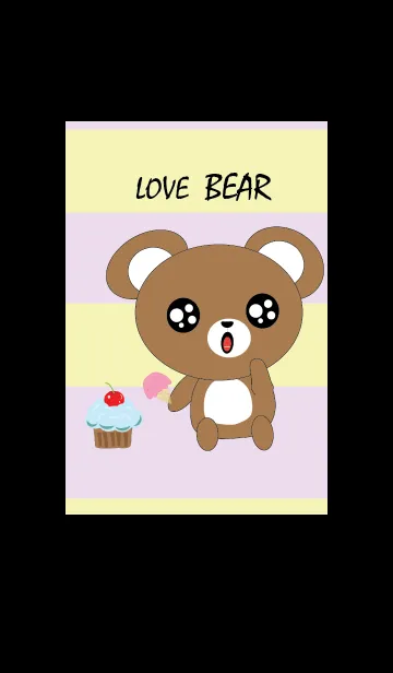[LINE着せ替え] MY LOVE BEAR 1の画像1