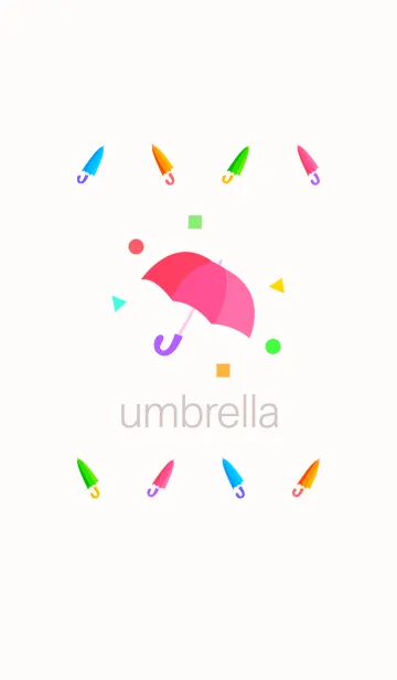 [LINE着せ替え] - umbrella -の画像1