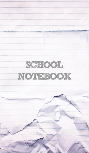 SCHOOL NOTEBOOK ～青春時代の交換ノート～の着せ替えメイン画像
