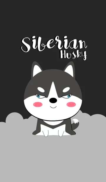 [LINE着せ替え] I'm Siberian Husky Theme (jp)の画像1