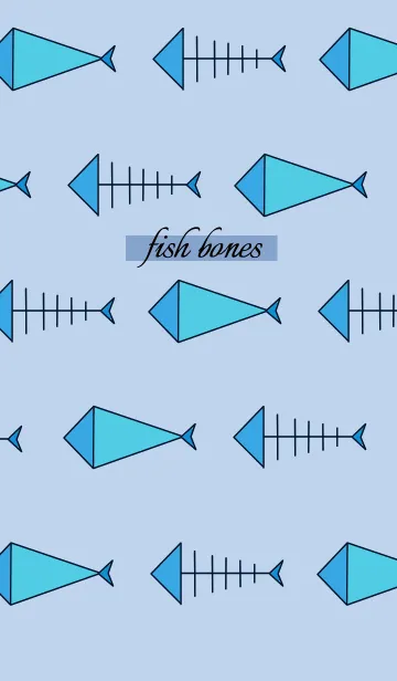 [LINE着せ替え] fish bonesの画像1