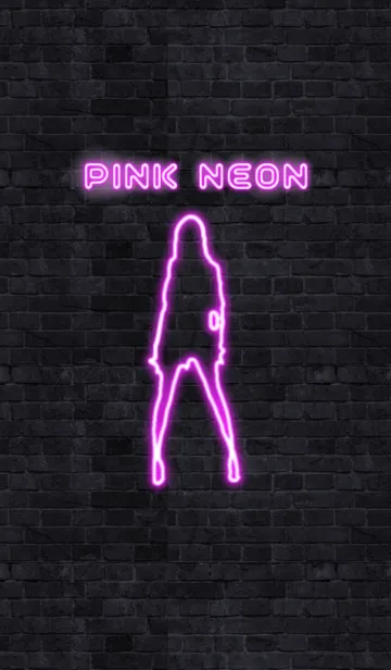 [LINE着せ替え] ピンクネオンの画像1