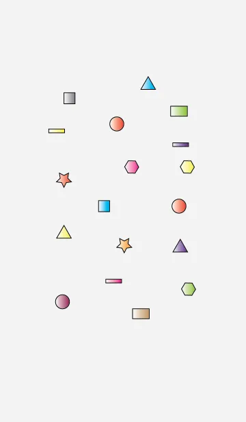 [LINE着せ替え] Symbol theme v.1 (JP)の画像1