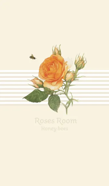 [LINE着せ替え] Rose Room -Honey bees-の画像1