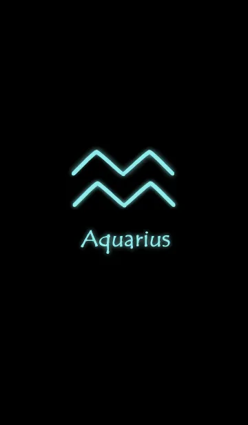 [LINE着せ替え] 星座・水瓶座の画像1