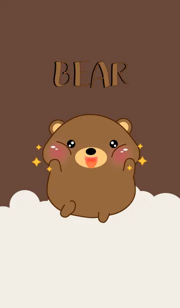 [LINE着せ替え] I am Cute Bear Theme (jp)の画像1