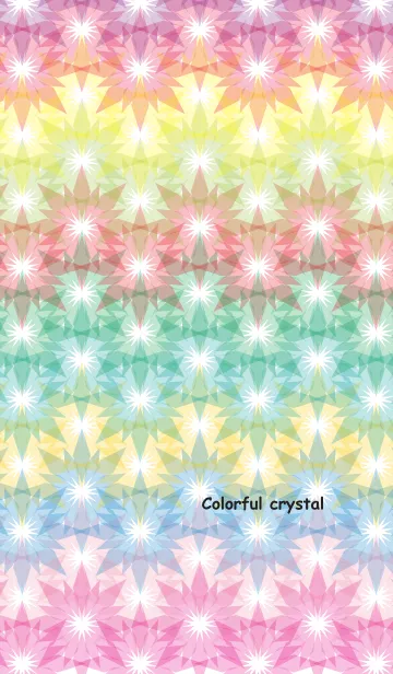 [LINE着せ替え] Colorful crystalの画像1
