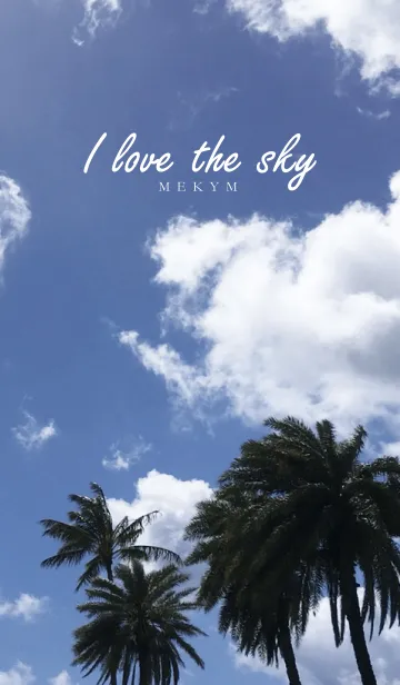 [LINE着せ替え] I love the sky 3 -SUMMER-の画像1