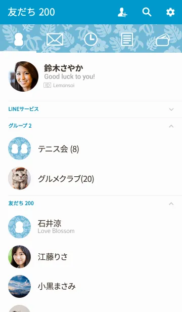 [LINE着せ替え] alohawaii6の画像2