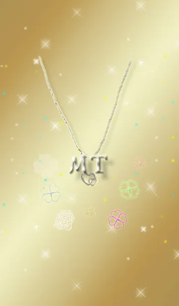 [LINE着せ替え] イニシャル M＆T(運気を上げる着せ替え)の画像1
