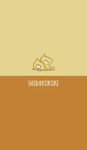 [LINE着せ替え] しばころけ / ブラウン オトナ女子向けの画像1