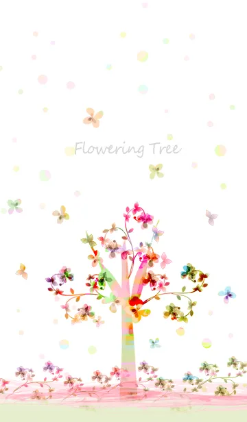 [LINE着せ替え] artwork_Flowering tree7の画像1