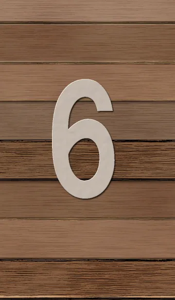 [LINE着せ替え] 6*Six*June*WOODの画像1