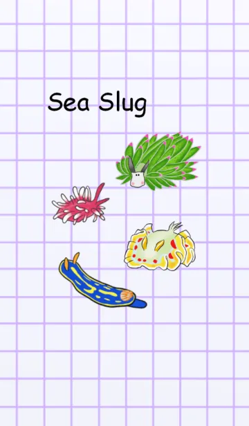 [LINE着せ替え] ウミウシ祭りの画像1