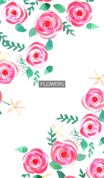 water color flowers_587の着せ替えメイン画像