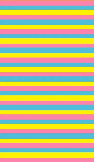 [LINE着せ替え] 3カラーボーダーの画像1