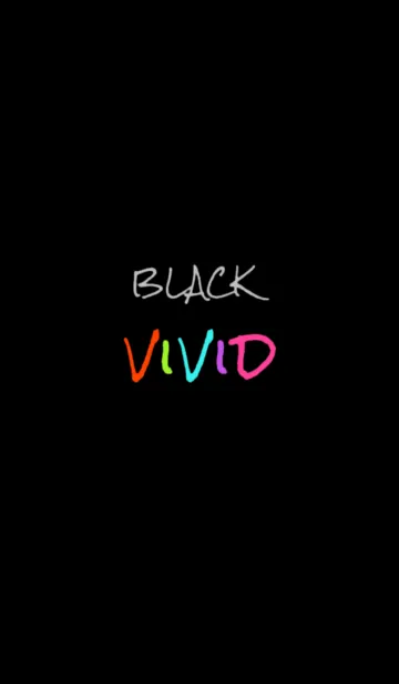 [LINE着せ替え] BLACK VIVIDの画像1