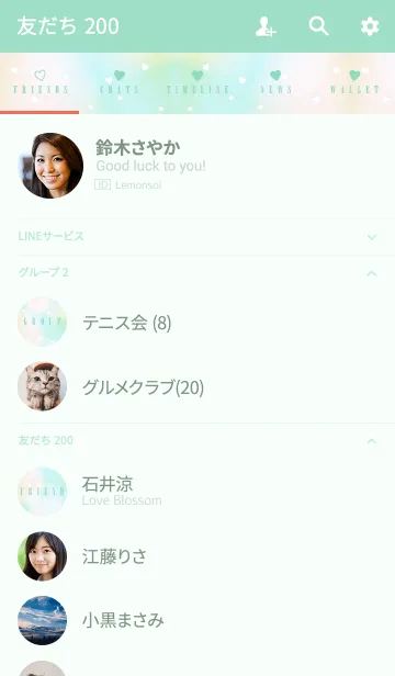 [LINE着せ替え] K I R A K I R A 8 -MEKYM-の画像2