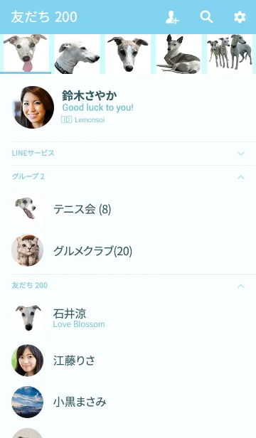 [LINE着せ替え] 大人の可愛いウィペットの画像2