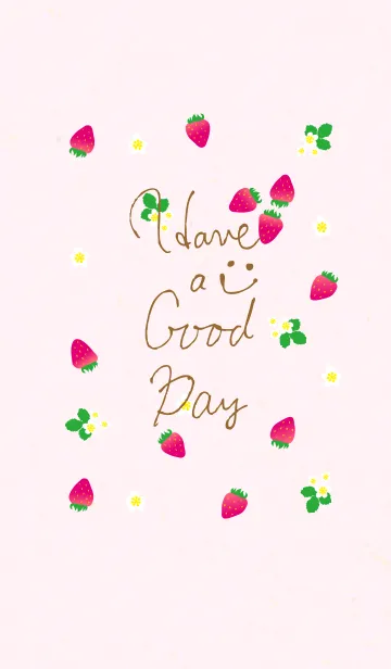 [LINE着せ替え] いちご-スマイル24-の画像1