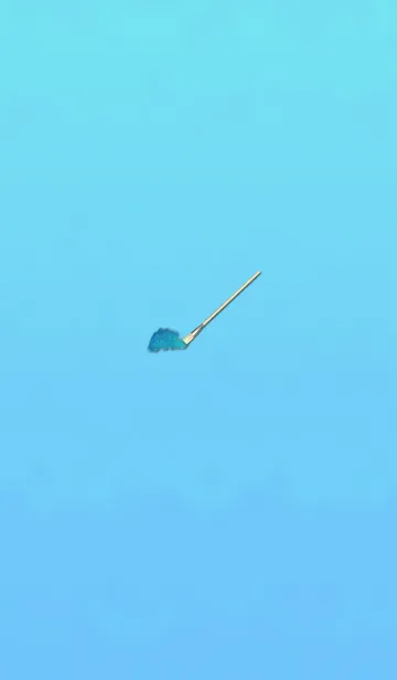 [LINE着せ替え] 空色絵の具の画像1