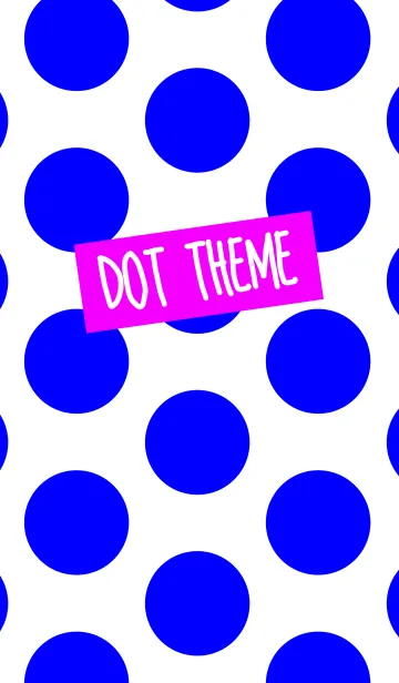 [LINE着せ替え] ドット 着せ替え スタイル 4の画像1