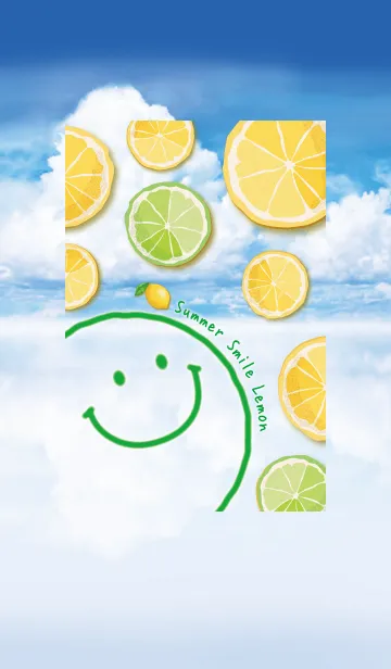 [LINE着せ替え] サマースマイルレモン♪の画像1