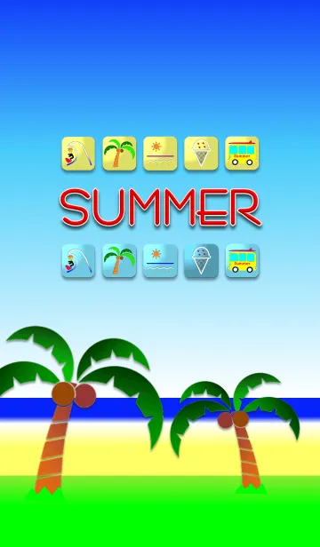 [LINE着せ替え] Enjoy Summer Timeの画像1