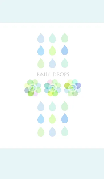 [LINE着せ替え] artwork_Raindrops3の画像1