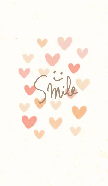 [LINE着せ替え] 大人スマイル-ハート16-の画像1