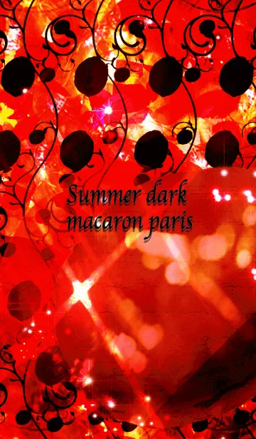 [LINE着せ替え] 夏のダークマカロンパリピの画像1