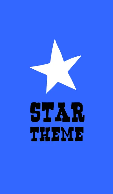 [LINE着せ替え] スター シンプル 3の画像1