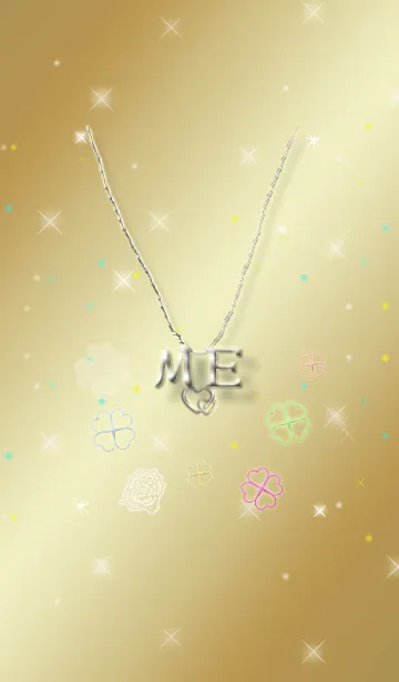 [LINE着せ替え] イニシャル M＆E(運気を上げる着せ替え)の画像1