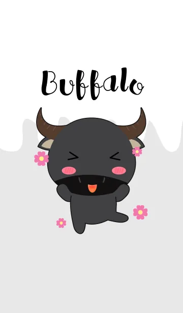 I Love Cute Buffalo theme (jp)の着せ替えメイン画像
