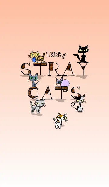 [LINE着せ替え] STRAY CATS -Tabby cat-の画像1