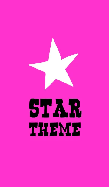 [LINE着せ替え] スター シンプル 6の画像1