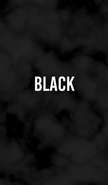 【シンプル】BLACKの大理石と英語文字の着せ替えメイン画像